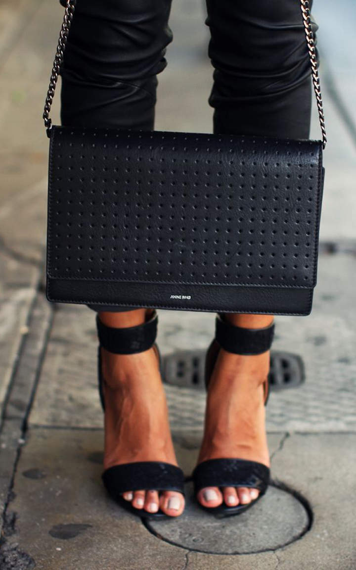 Trendy bag and shoes combinations