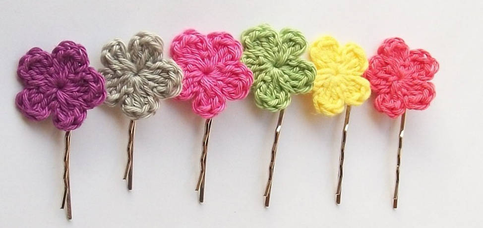 DIY cute hair pins for your little girl