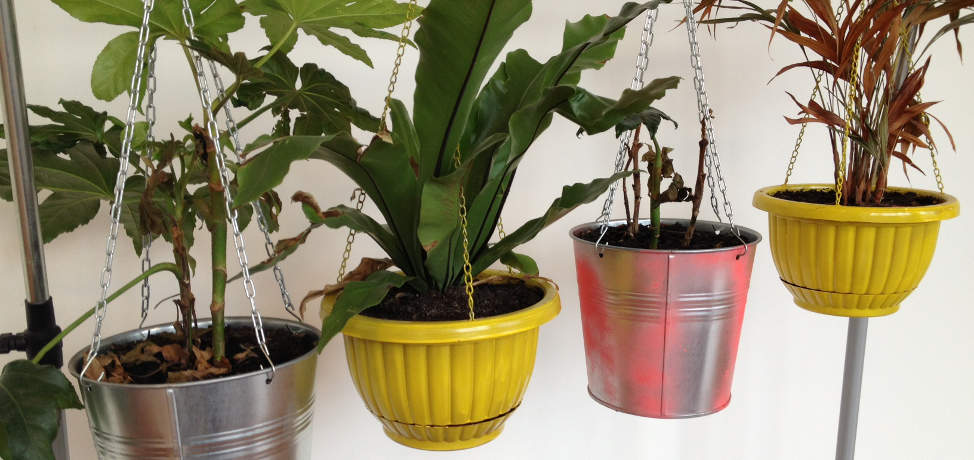 DIY hanging planters for your garden