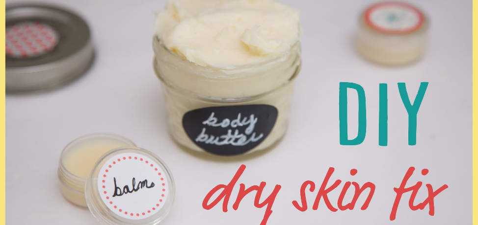 Homemade body butter and lip balm (video tutorial)