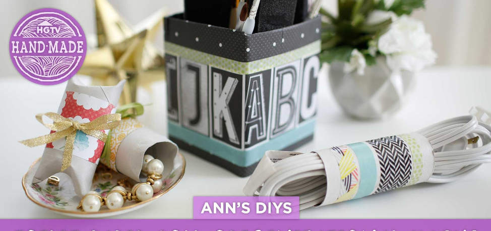 Stay organized with these DIY Toilet Paper Roll hacks
