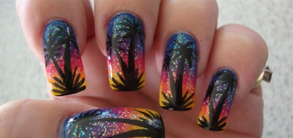 The best tropical nail art to try this summer